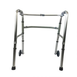 Ayudas para caminar plegables de aleación de aluminio de doble liberación (2)