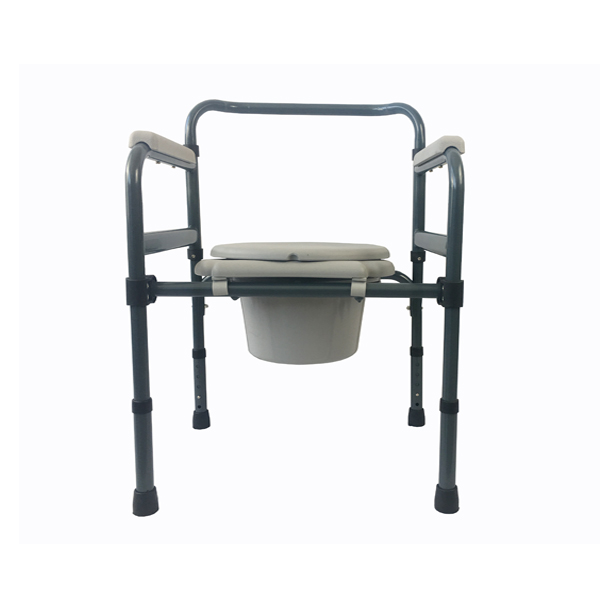 Yüksekliği Ayarlanabilir Katlanır Tuvalet Sandalyesi (2)