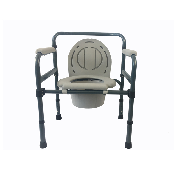 Yüksekliği Ayarlanabilir Katlanır Tuvalet Sandalyesi (3)