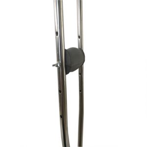 高品質の肥厚ステンレス鋼脇松葉杖 (1)